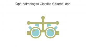 Ophthalmologist Glasses Colored Icon In Powerpoint Pptx Png And Editable Eps Format