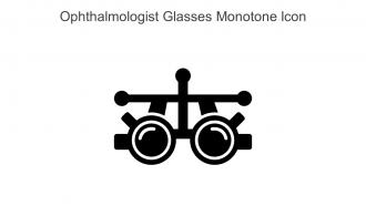 Ophthalmologist Glasses Monotone Icon In Powerpoint Pptx Png And Editable Eps Format