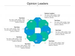 Opinion leaders ppt powerpoint presentation styles guide cpb