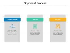 Opponent process ppt powerpoint presentation styles guide cpb