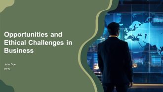 Opportunities And Ethical Challenges In Business PPT Presentation AT