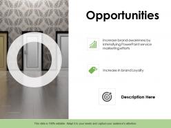 Opportunities brand loyalty ppt powerpoint presentation portfolio inspiration