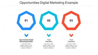 Opportunities digital marketing example ppt powerpoint presentation ideas templates cpb