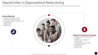 Opportunities In Organizational Restructuring