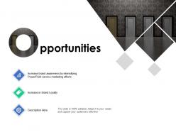 Opportunities marketing b267 ppt powerpoint presentation ideas styles