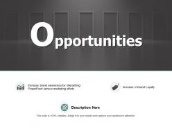 Opportunities target marketing ppt powerpoint presentation pictures skills