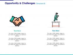 Opportunity and challenges ppt styles graphics download