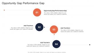 Opportunity Gap Performance Gap In Powerpoint And Google Slides Cpb