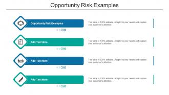 Opportunity Risk Examples In Powerpoint And Google Slides Cpb