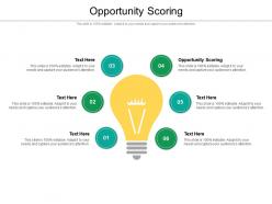 Opportunity scoring ppt powerpoint presentation gallery designs download cpb