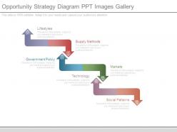 Opportunity strategy diagram ppt images gallery