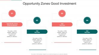 Opportunity Zones Good Investment In Powerpoint And Google Slides Cpb