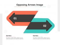 Opposing arrows image