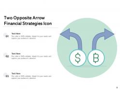 Opposite Direction Expression Financial Arrows Strategies