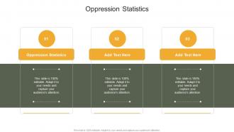 Oppression Statistics In Powerpoint And Google Slides Cpb