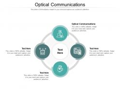 Optical communications ppt powerpoint presentation gallery examples cpb