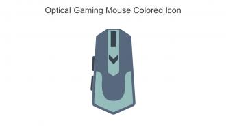 Optical Gaming Mouse Colored Icon In Powerpoint Pptx Png And Editable Eps Format