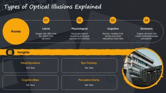Optical Illusion Puzzles To Test Perception PPT Graphics AT Adaptable Slides