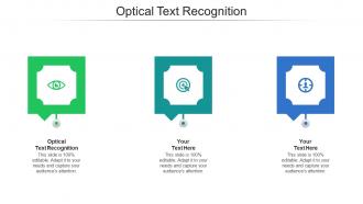 Optical text recognition ppt powerpoint presentation styles graphics cpb