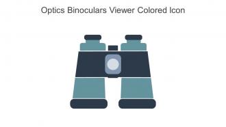 Optics Binoculars Viewer Colored Icon In Powerpoint Pptx Png And Editable Eps Format