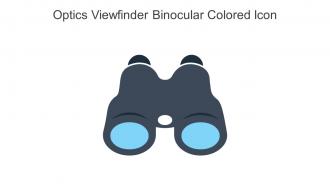 Optics Viewfinder Binocular Colored Icon In Powerpoint Pptx Png And Editable Eps Format