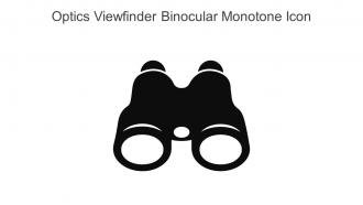 Optics Viewfinder Binocular Monotone Icon In Powerpoint Pptx Png And Editable Eps Format
