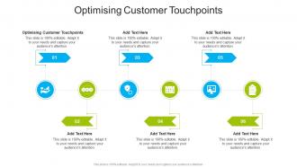 Optimising Customer Touchpoints In Powerpoint And Google Slides Cpb