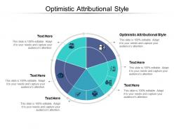 Optimistic attributional style ppt powerpoint presentation slides objects cpb