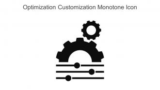 Optimization Customization Monotone Icon In Powerpoint Pptx Png And Editable Eps Format