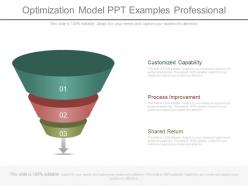 Optimization model ppt examples professional