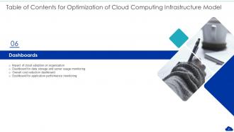 Optimization Of Cloud Computing Infrastructure Model Powerpoint Presentation Slides