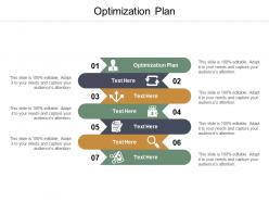 Optimization plan ppt powerpoint presentation summary aids cpb