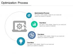 Optimization process ppt powerpoint presentation gallery graphics cpb