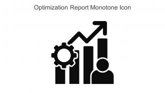 Optimization Report Monotone Icon In Powerpoint Pptx Png And Editable Eps Format