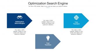 Optimization search engine ppt powerpoint presentation show icons cpb