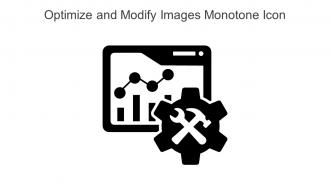 Optimize And Modify Images Monotone Icon In Powerpoint Pptx Png And Editable Eps Format