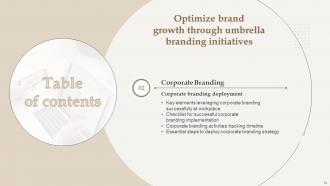 Optimize Brand Growth Through Umbrella Branding Initiatives Branding CD V Downloadable Ideas