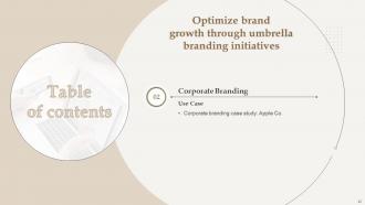 Optimize Brand Growth Through Umbrella Branding Initiatives Branding CD V Graphical Ideas