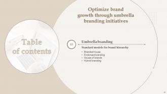 Optimize Brand Growth Through Umbrella Branding Initiatives Branding CD V Slides Image