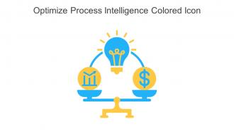 Optimize Process Intelligence Colored Icon In Powerpoint Pptx Png And Editable Eps Format