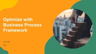 Optimize With Business Process Framework PPT Slides AT