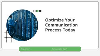 Optimize Your Communication Process Today PPT Summary AT