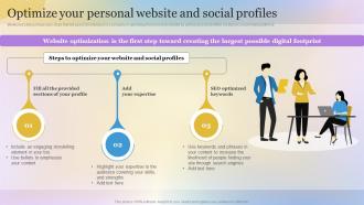 Optimize Your Personal Website And Social Profiles Building A Personal Brand Professional Network