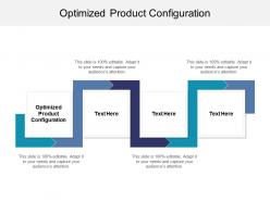 Optimized product configuration ppt powerpoint presentation pictures example cpb