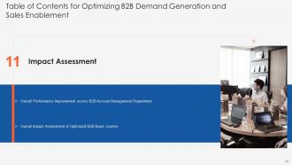 Optimizing b2b demand generation and sales enablement powerpoint presentation slides