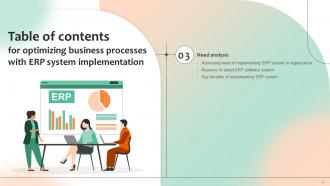 Optimizing Business Processes With ERP System Implementation Powerpoint Presentation Slides Multipurpose Good