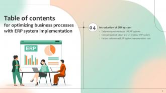 Optimizing Business Processes With ERP System Implementation Powerpoint Presentation Slides Aesthatic Good