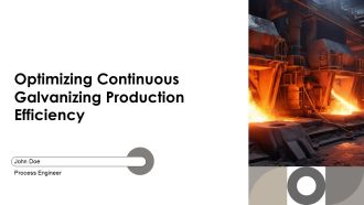 Optimizing Continuous Galvanizing Production Efficiency PPT Structure AT