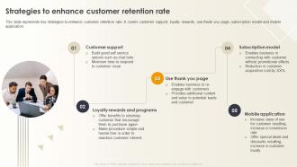 Optimizing E Commerce Marketing Strategies To Enhance Customer Retention Rate