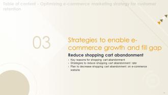 Optimizing E Commerce Marketing Strategy For Customer Retention Complete Deck Colorful Appealing